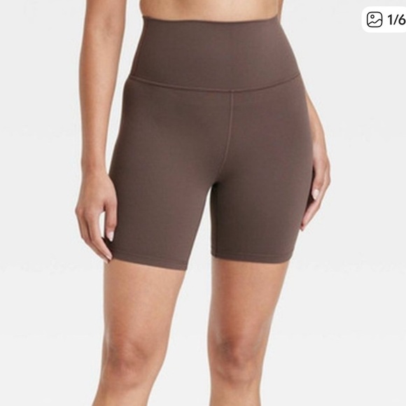 all in motion Pants - All in Motion Women's Brown Bike Shorts
